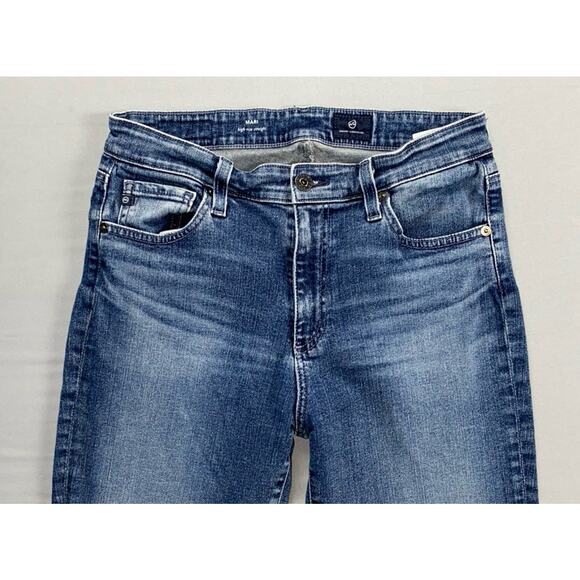 AG Mari High Rise Straight Stretch Denim Jeans. Medium Wash, Women's 29R. GUC! - Picture 6 of 9